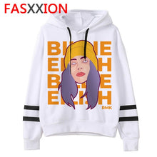 Load image into Gallery viewer, Billie Eilish Hoodies men/women funny hip hop fashion kawaii Sweatshirt Graphic harajuku 90s Tumblr hooded streetwear male
