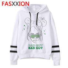 Load image into Gallery viewer, Billie Eilish Hoodies men/women funny hip hop fashion kawaii Sweatshirt Graphic harajuku 90s Tumblr hooded streetwear male
