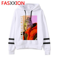 Load image into Gallery viewer, Billie Eilish Hoodies men/women funny hip hop fashion kawaii Sweatshirt Graphic harajuku 90s Tumblr hooded streetwear male
