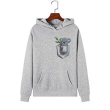 Load image into Gallery viewer, Hoodies Women 2019 Brand Female Long Sleeve Cute Animal Koala Print Hooded Sweatshirt Tracksuit Pullover Casual Sportswear S-2XL

