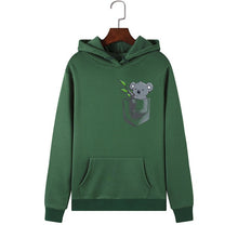 Load image into Gallery viewer, Hoodies Women 2019 Brand Female Long Sleeve Cute Animal Koala Print Hooded Sweatshirt Tracksuit Pullover Casual Sportswear S-2XL
