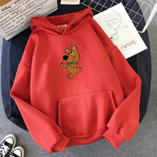 Load image into Gallery viewer, Winter Women's Hoodies Full Sleeve Hoodie Cute Dog Print Sweatshirt  Kawaii Hoodies Women Hoody Female Itself Sudaderas Mujer
