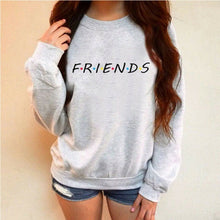 Load image into Gallery viewer, Mens Womens FRIENDS Print Hoodie Sweatshirt Hoody Coat Ladies Pullover Top Loose Casual Womens Jumper Pull Femme
