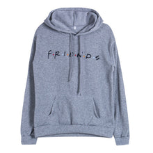 Load image into Gallery viewer, Mens Womens FRIENDS Print Hoodie Sweatshirt Hoody Coat Ladies Pullover Top Loose Casual Womens Jumper Pull Femme
