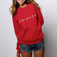 Load image into Gallery viewer, Mens Womens FRIENDS Print Hoodie Sweatshirt Hoody Coat Ladies Pullover Top Loose Casual Womens Jumper Pull Femme
