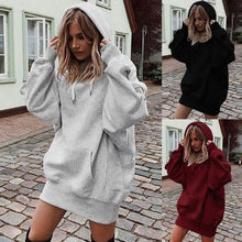 Load image into Gallery viewer, Solid Big style 2020 New Design Hot Sale Hoodies Sweatshirts Women Casual Kawaii Harajuku Sweat Girls European Tops Korean
