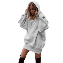Load image into Gallery viewer, Solid Big style 2020 New Design Hot Sale Hoodies Sweatshirts Women Casual Kawaii Harajuku Sweat Girls European Tops Korean
