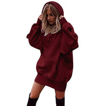 Load image into Gallery viewer, Solid Big style 2020 New Design Hot Sale Hoodies Sweatshirts Women Casual Kawaii Harajuku Sweat Girls European Tops Korean
