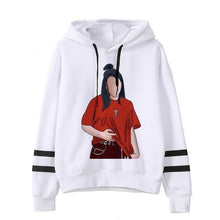 Load image into Gallery viewer, Billie Eilish Hoodies men/women funny hip hop fashion kawaii Sweatshirt Graphic harajuku 90s Tumblr hooded streetwear male
