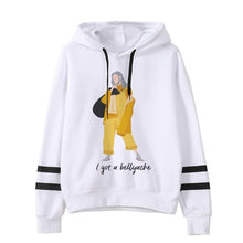 Load image into Gallery viewer, Billie Eilish Hoodies men/women funny hip hop fashion kawaii Sweatshirt Graphic harajuku 90s Tumblr hooded streetwear male
